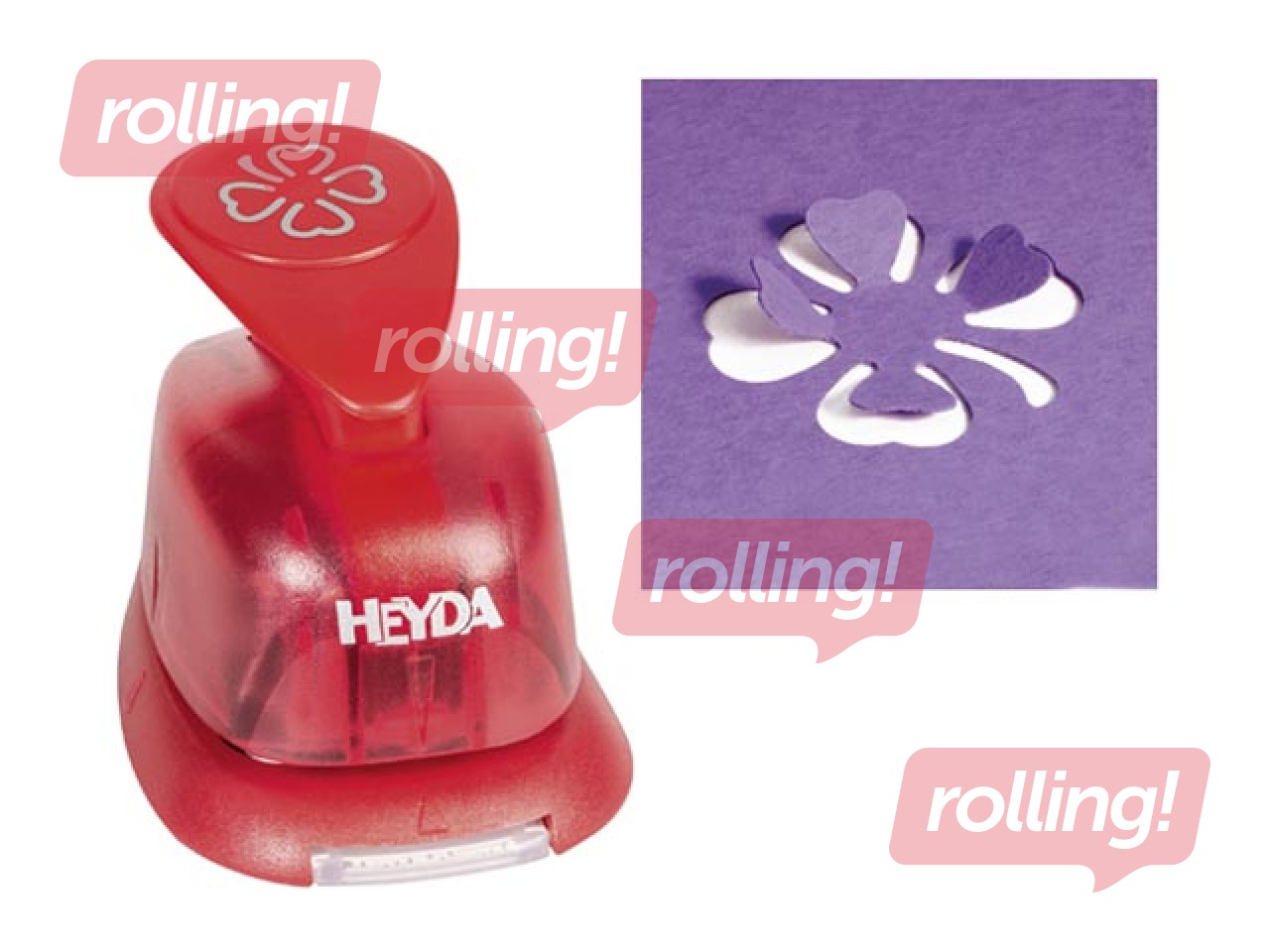 Craft punch small, pop -up, Cloverleaf