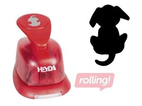 Dekoratīvais caurumsitējs mazais, suns