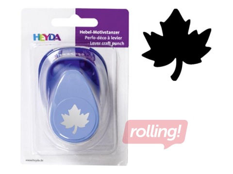 Decorative hole punch large, Maple leaf