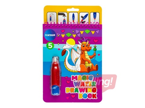 Krāsojamā grāmata ar ūdeni Centrum  