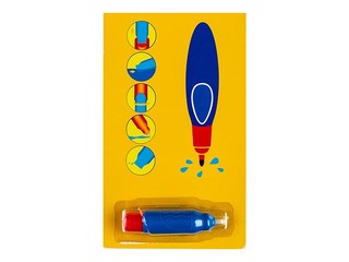 Krāsojamā grāmata ar ūdeni Centrum, 13.7x18.3 cm