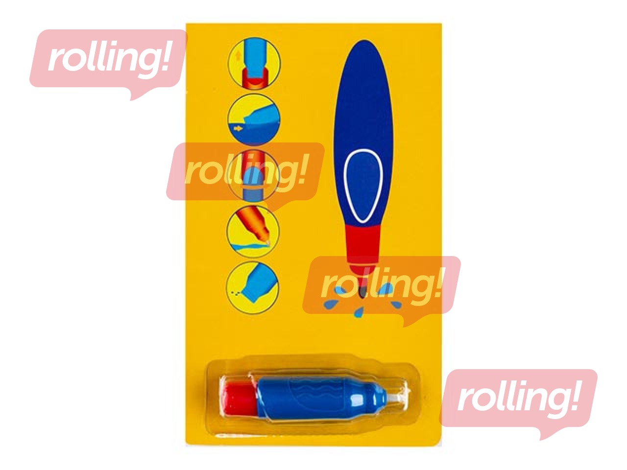 Krāsojamā grāmata ar ūdeni Centrum, 13.7x18.3 cm