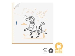 Colouring book Milan Wild safari