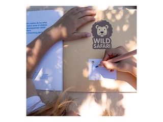Colouring book Milan Wild safari