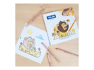 Раскраска Milan Wild safari