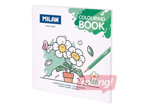 Colouring book Milan Green Grow