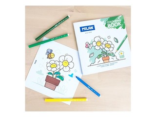 Colouring book Milan Green Grow