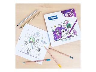 Colouring book Milan Alien Invasion