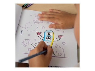Colouring book Milan Alien Invasion