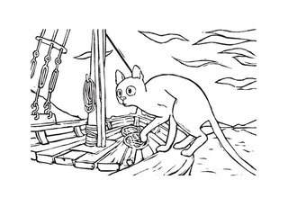 Krāsojamā grāmata Straume, 32 lapas