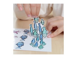 Värviraamat kleepsudega Milan, Blue Odissey