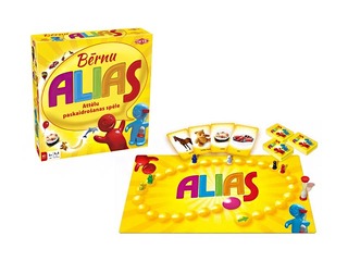 Board game Alias Juniors, latvian