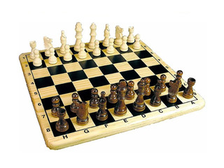 Galda spēle Šahs, kartona kastē