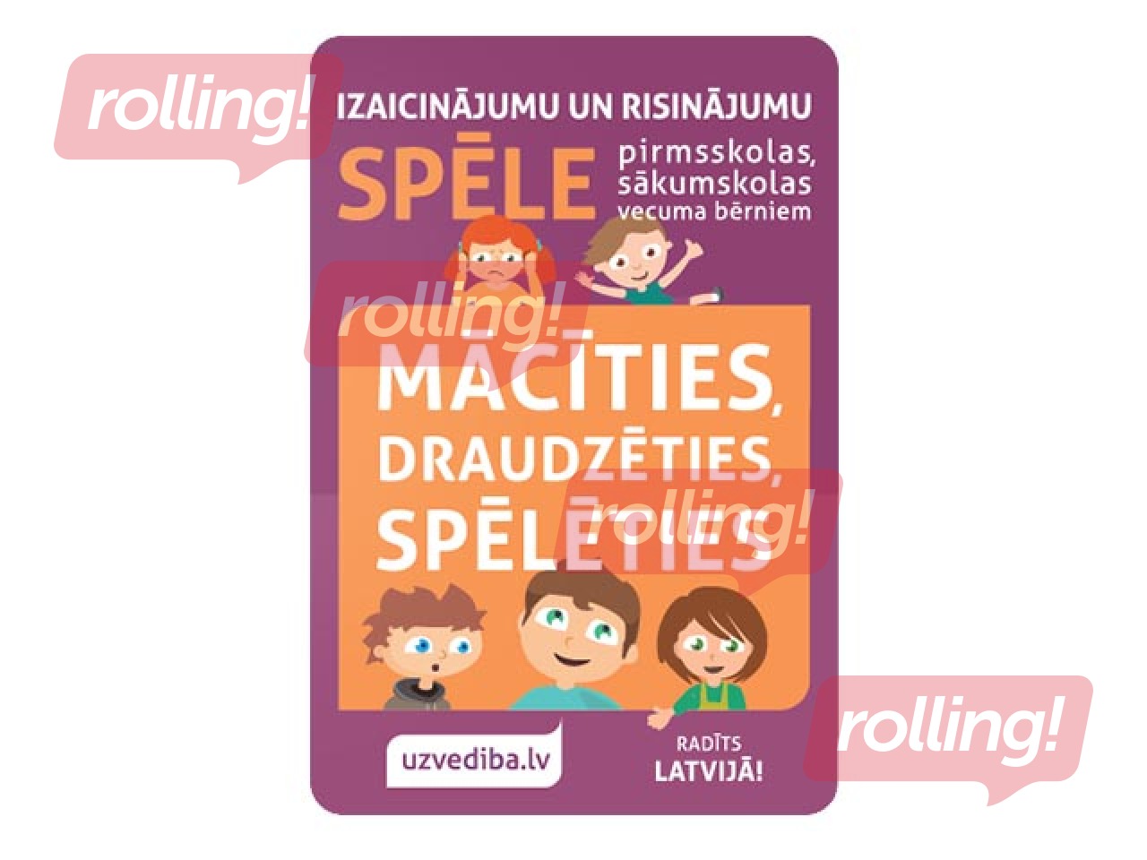 Spēle Mācīties,draudzēties,spēlēties