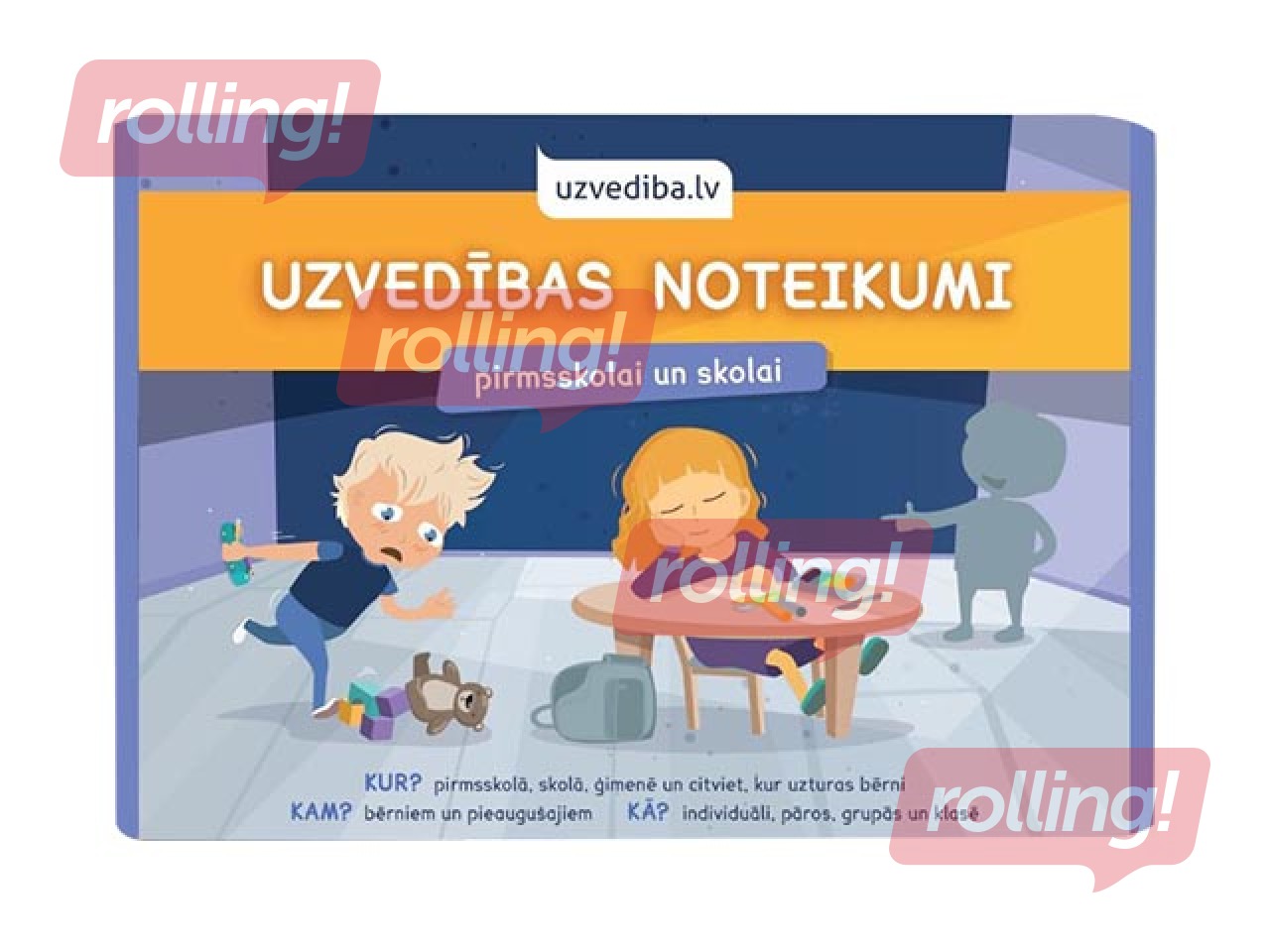 Spēle Uzvedības noteikumi pirmsskolai un skolai