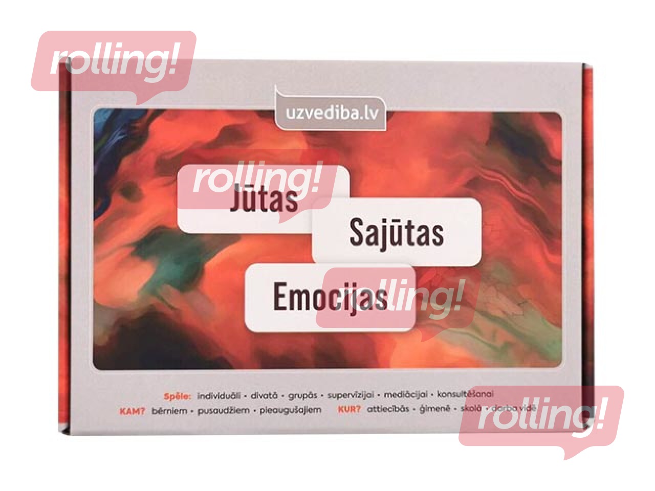 Spēle Jūtas.Sajūtas.Emocijas