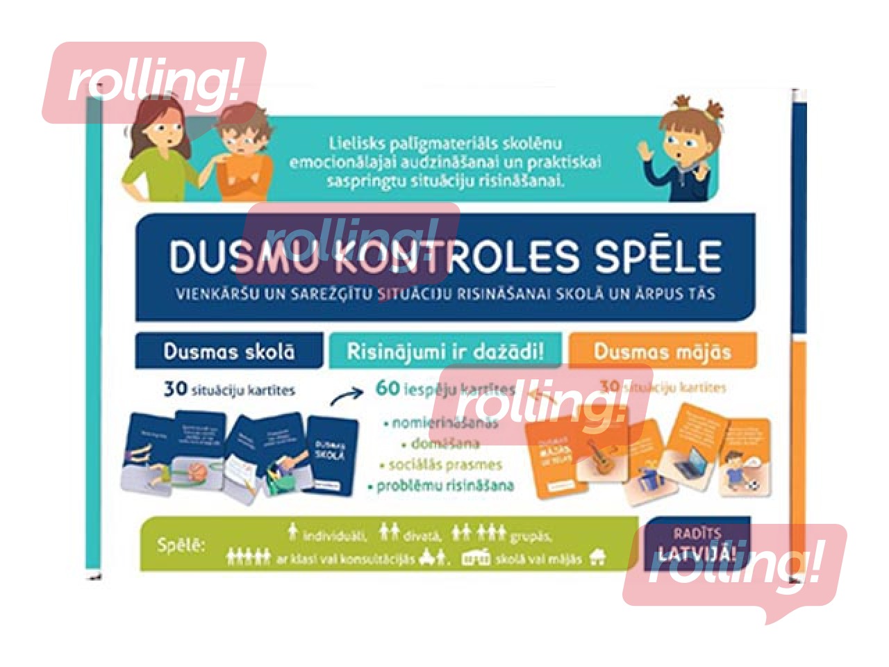 Spēle Dusmu kontroles spēle