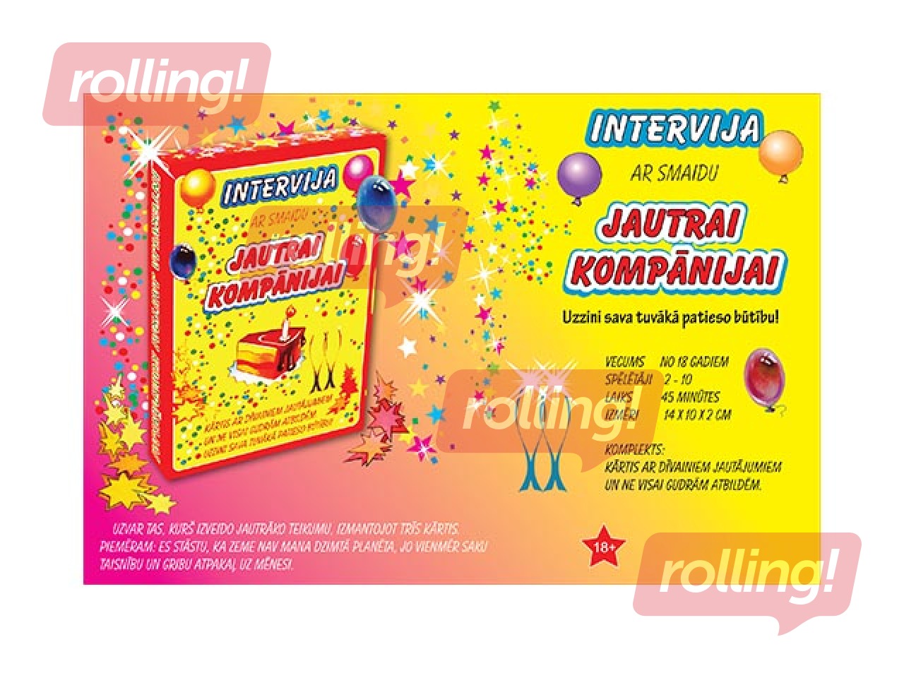 Spēle - Intervija jautrai kompānijai