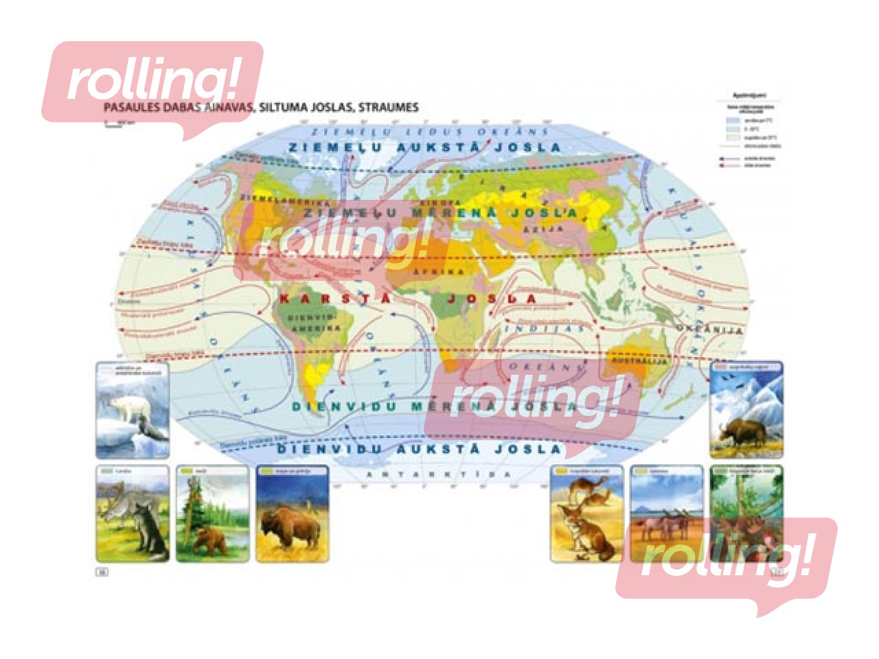 Natural History atlas for the 1.–6. class