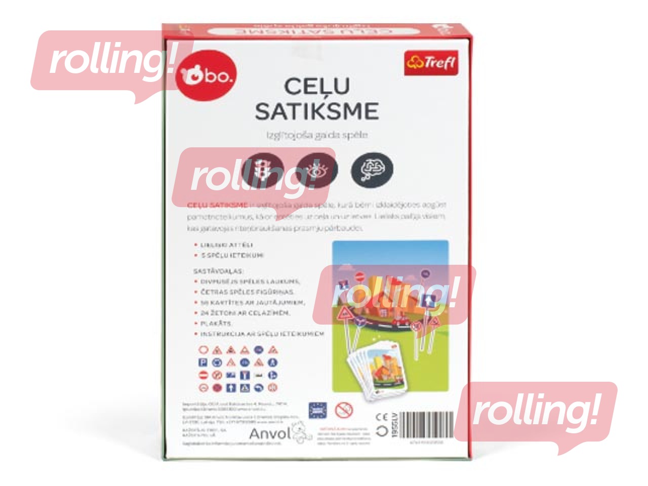 Galda spēle ''Ceļu satiksme'', LV