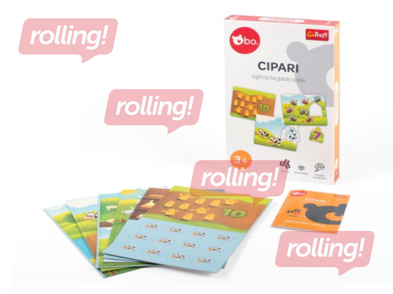 Board game ''Cipari'', LV