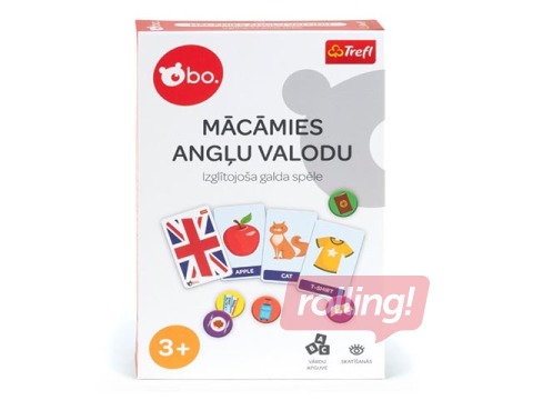 Galda spēle ''Mācāmies angļu valodu'', LV