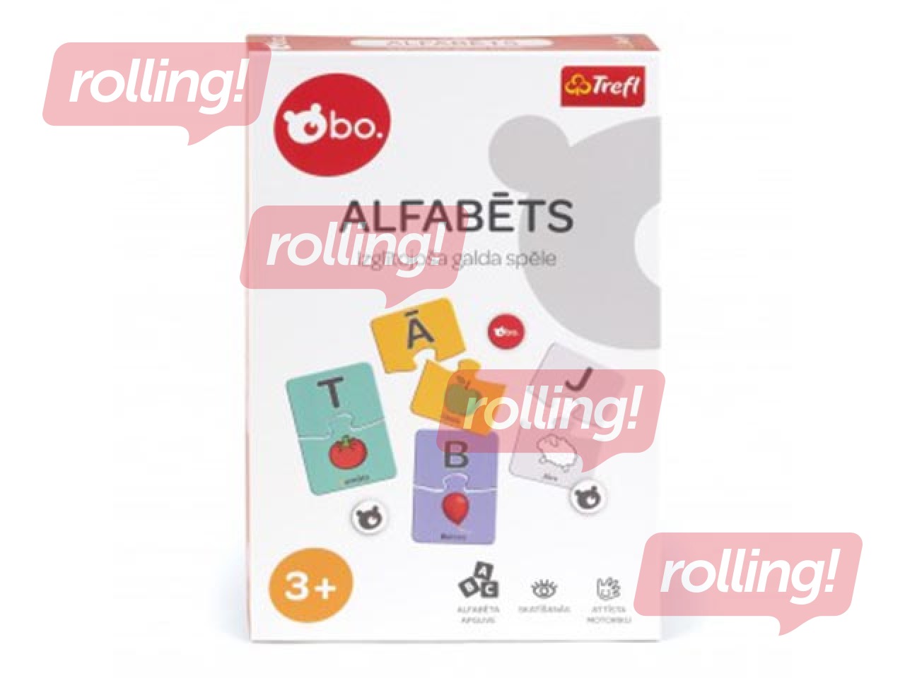 Board game ''Alfabēts'', LV