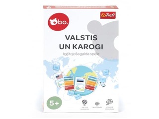 Board game ''Countries and flags'', LV