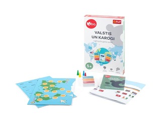 Board game ''Countries and flags'', LV