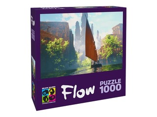 Пазл Flow, лодка, 1000 шт.