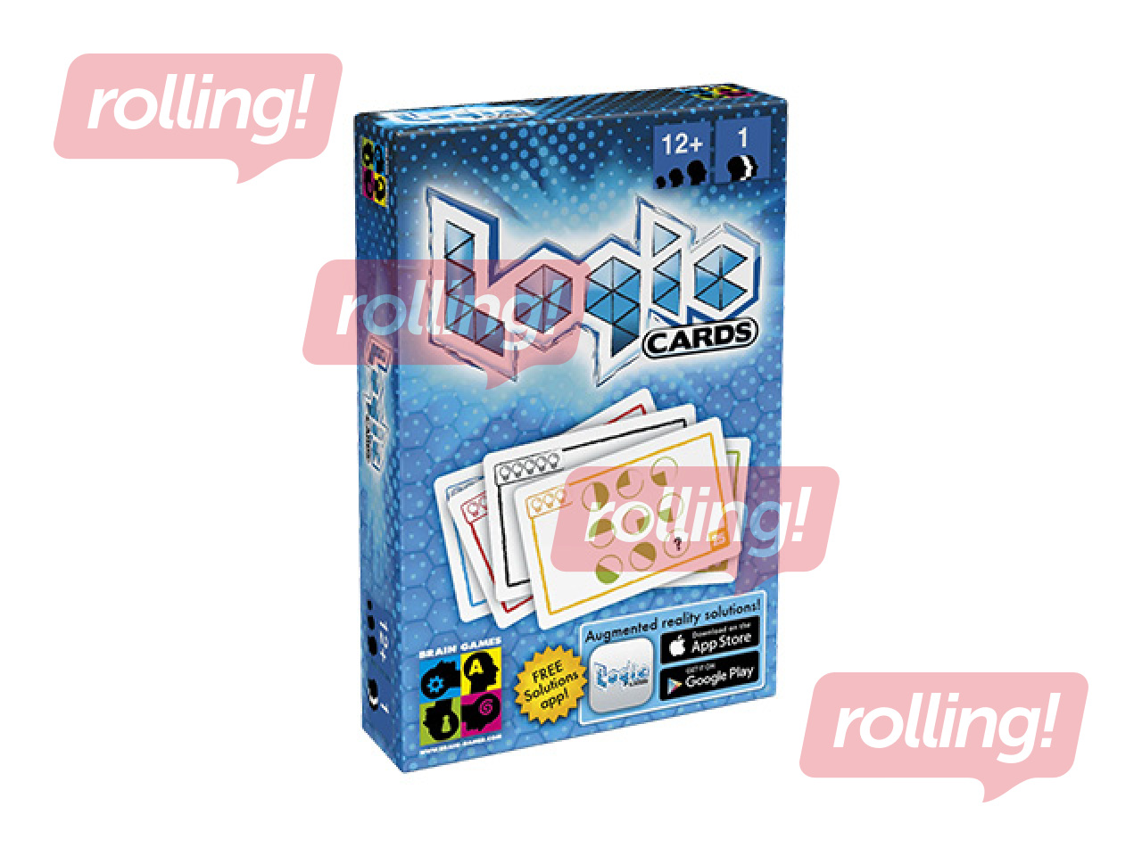 Mäng Logic Cards, Blue, mõistatus