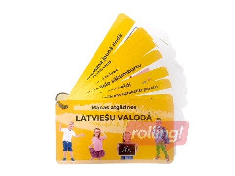 My Latvian language reminders