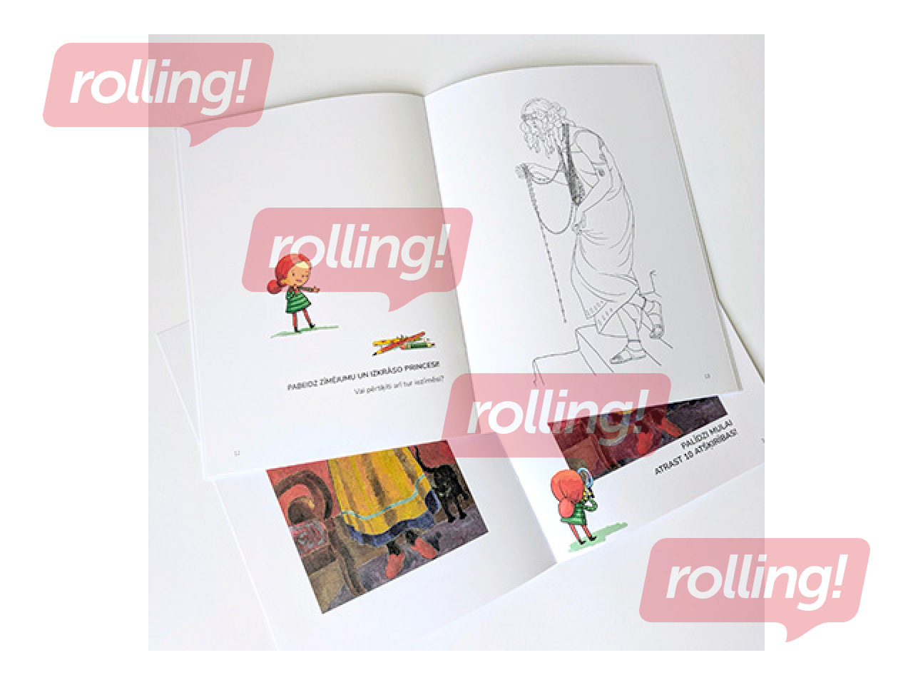 Darba burtnīca Mula, “Princese ar pērtiķi”