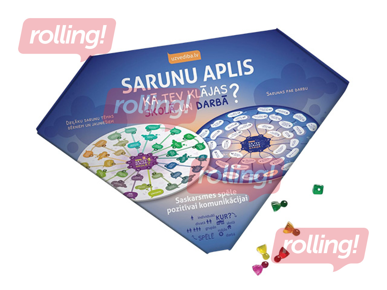 Spēle Sarunu aplis “Kā tev klājas skolā un darbā?”