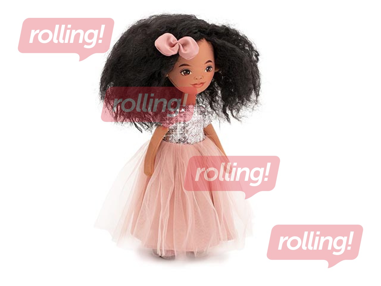 Кукла Sweet Sisters Тина в розовом платье с пайетками, 32 см