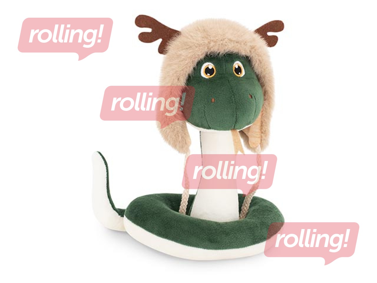 Mīkstā rotaļlieta Orange Toys, čūska Alekss, 20cm