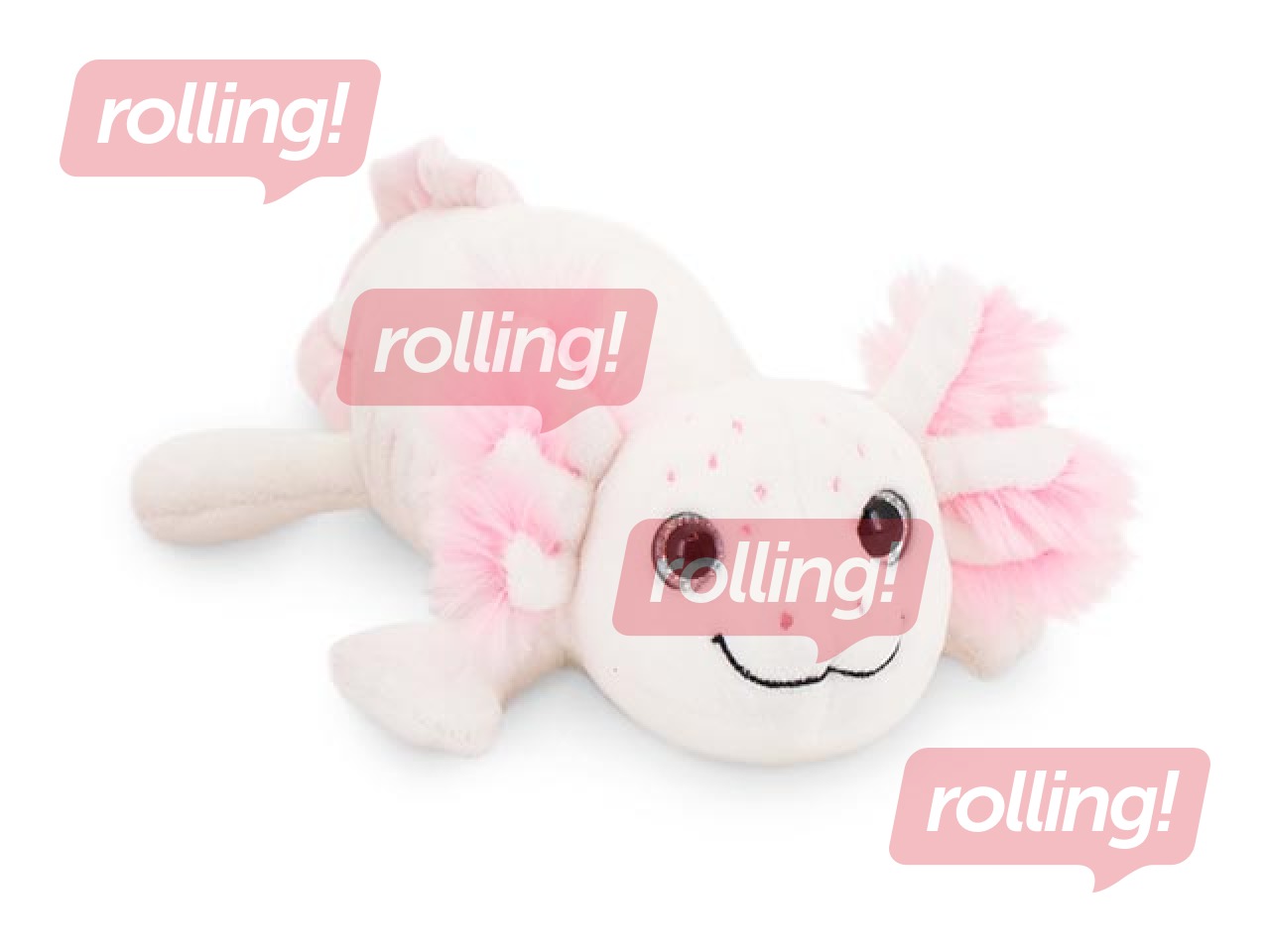 Pehme mänguasi Orange Toys, Valge Axolot, 20cm