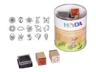 Set of decorative stamps, Spring