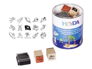 Набор декоративных штампов, Космос