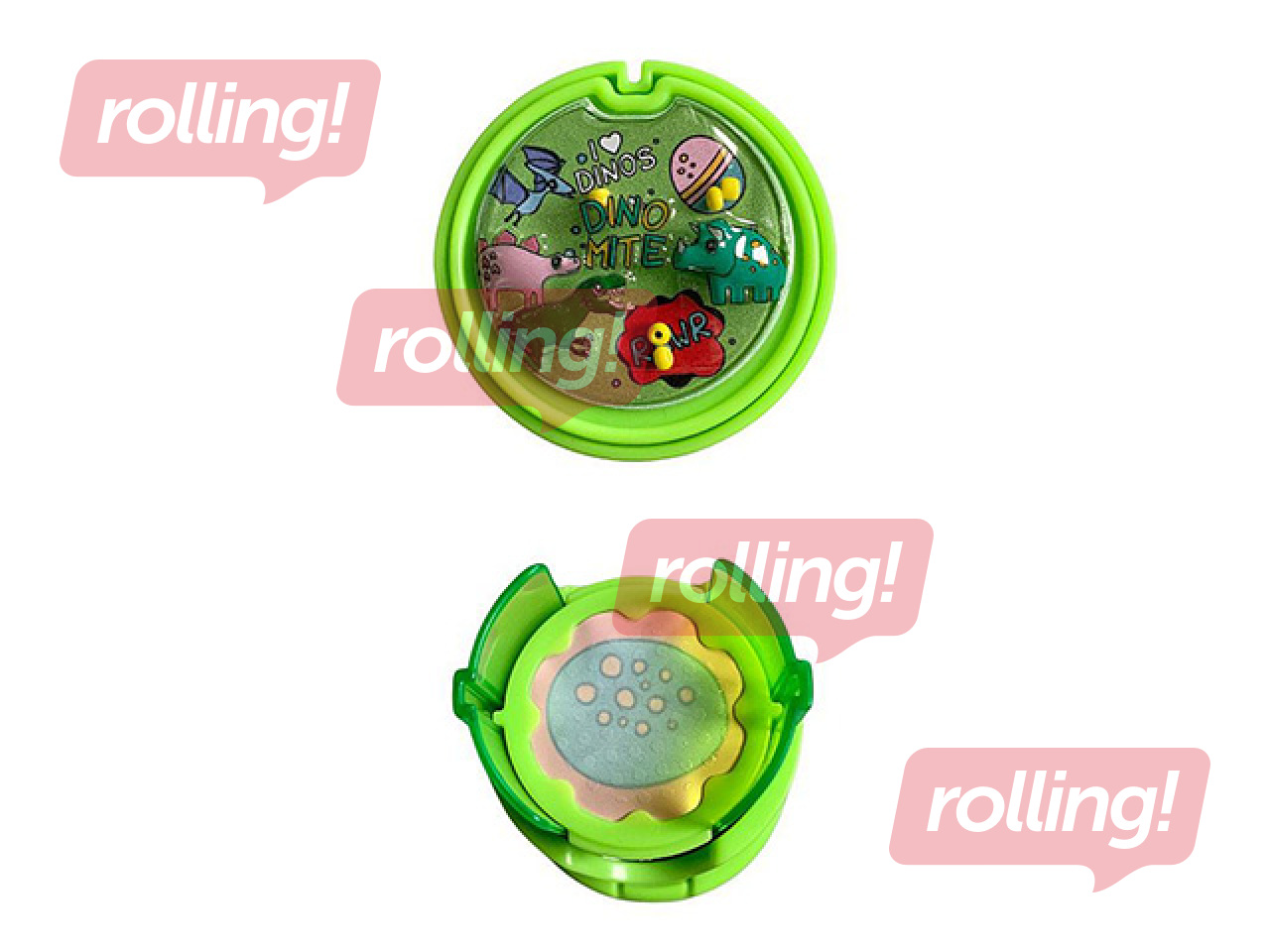 Decorative stamp - sticker set, Dino