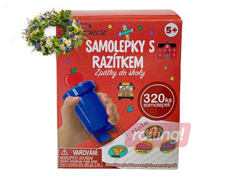Dekoratīvā zīmoga - uzlīmju komplekts, School +Līgo dāvana!