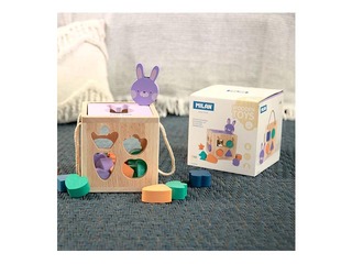 Attīstošā Milan koka rotaļlieta – Kubs Trusis