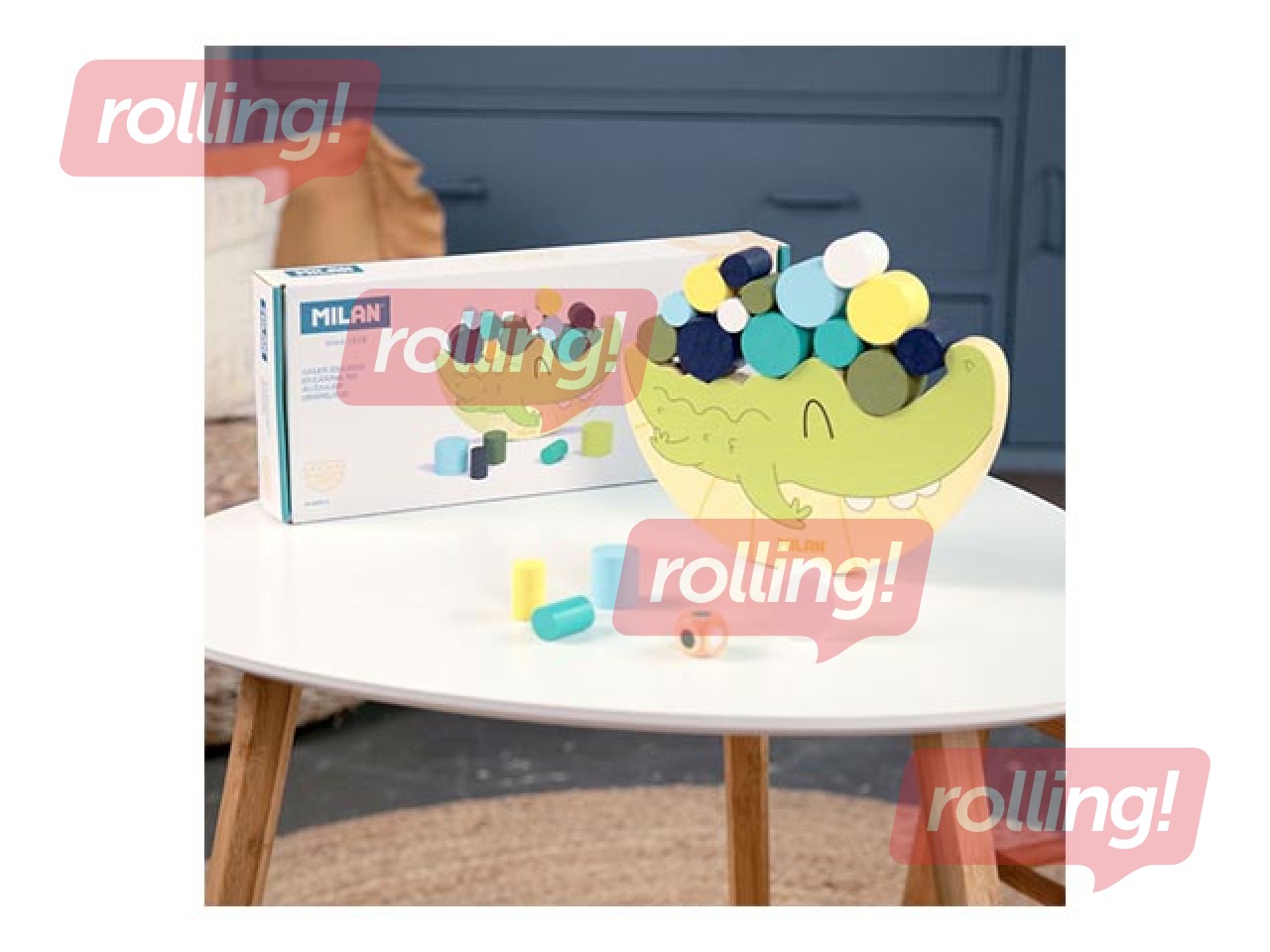 Attīstošā Milan koka rotaļlieta – Coco Balance