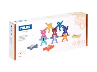 Развивающая деревянная игрушка Milan– Aliens Tower