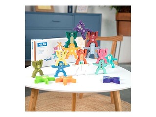 Развивающая деревянная игрушка Milan– Aliens Tower