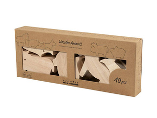 Koka figūras Wooden Animals - Farm