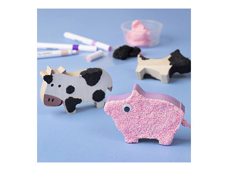 Koka figūras Wooden Animals - Farm +Līgo dāvana!