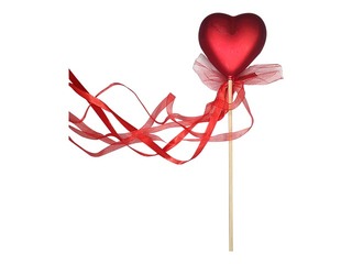 Decorative heart on a stick, H55