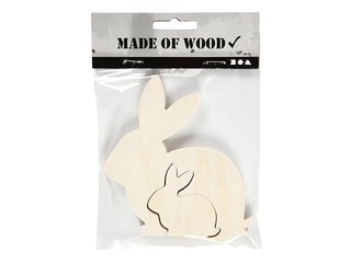 Wooden bunnies, two in one