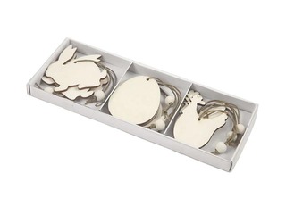 Koka Lieldienu dekori, 9 gab.